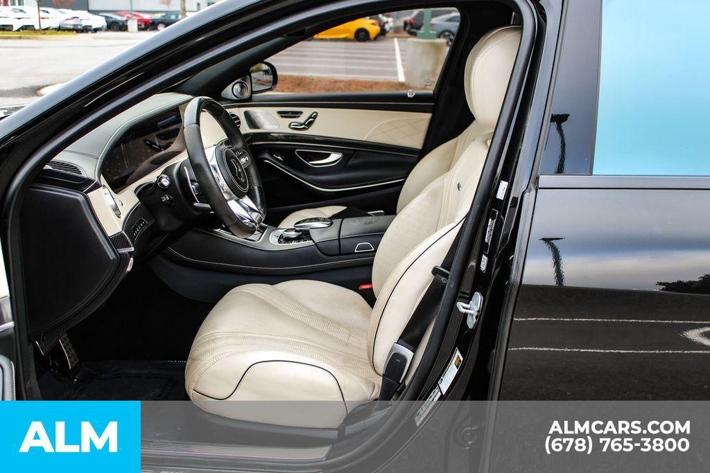 used 2018 Mercedes-Benz AMG S 63 car, priced at $45,420