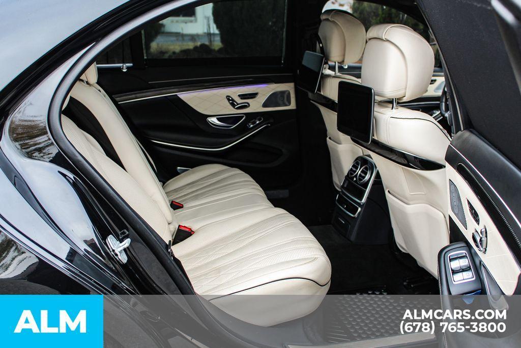 used 2018 Mercedes-Benz AMG S 63 car, priced at $45,420