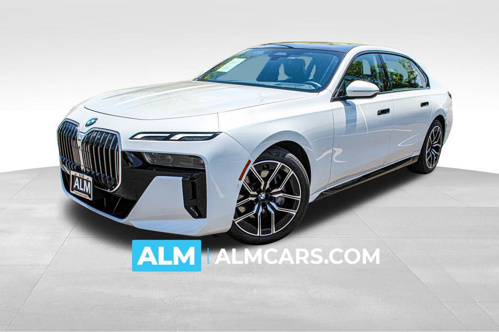 used 2024 BMW 740 car, priced at $94,920