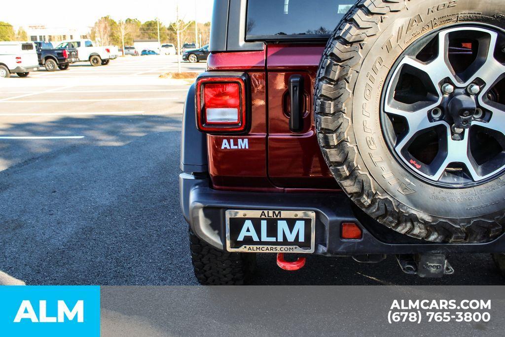 used 2022 Jeep Wrangler Unlimited car, priced at $34,970