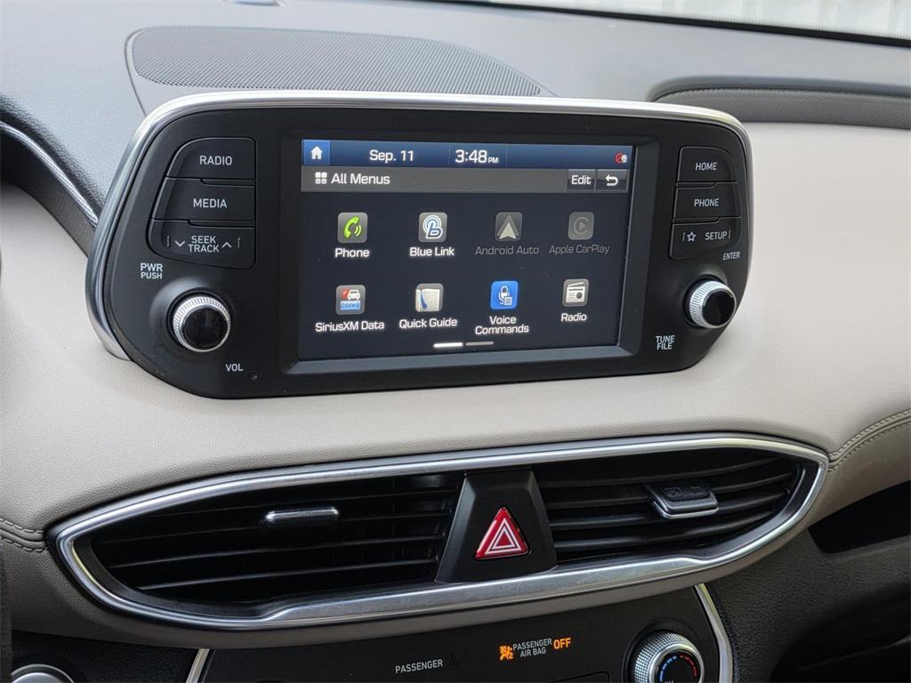 used 2020 Hyundai Santa Fe car, priced at $15,999