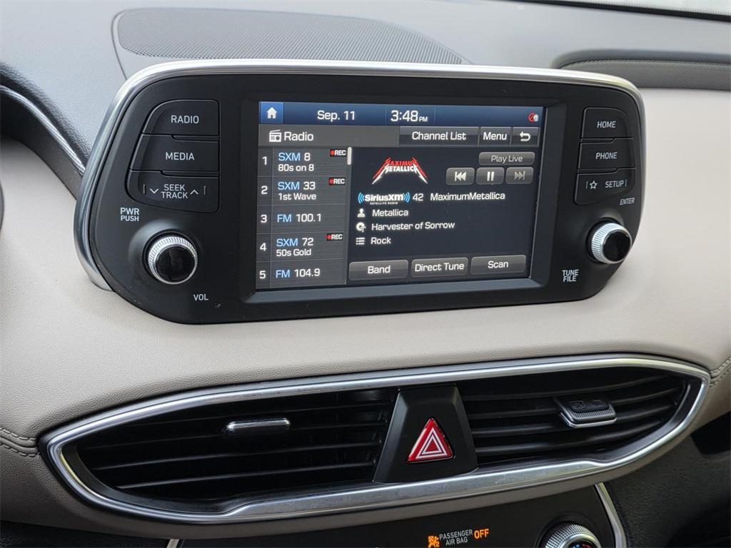 used 2020 Hyundai Santa Fe car, priced at $15,999
