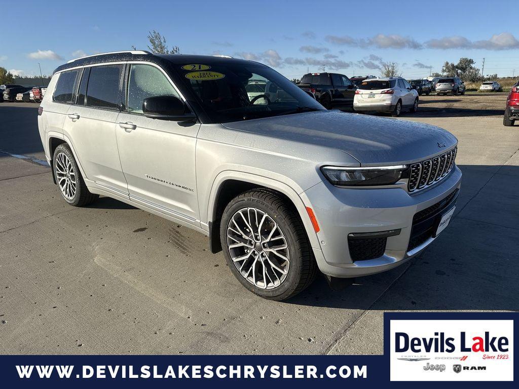 used 2021 Jeep Grand Cherokee L car, priced at $36,494