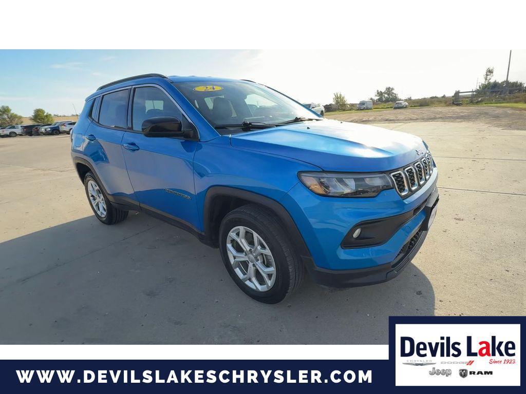 used 2024 Jeep Compass car, priced at $24,996