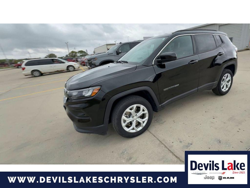 used 2024 Jeep Compass car, priced at $24,397