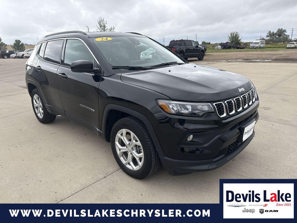 used 2024 Jeep Compass car, priced at $24,397