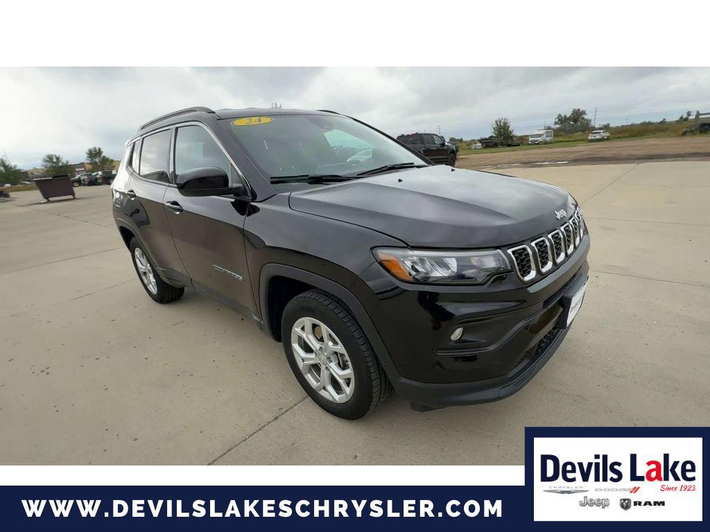 used 2024 Jeep Compass car, priced at $24,397