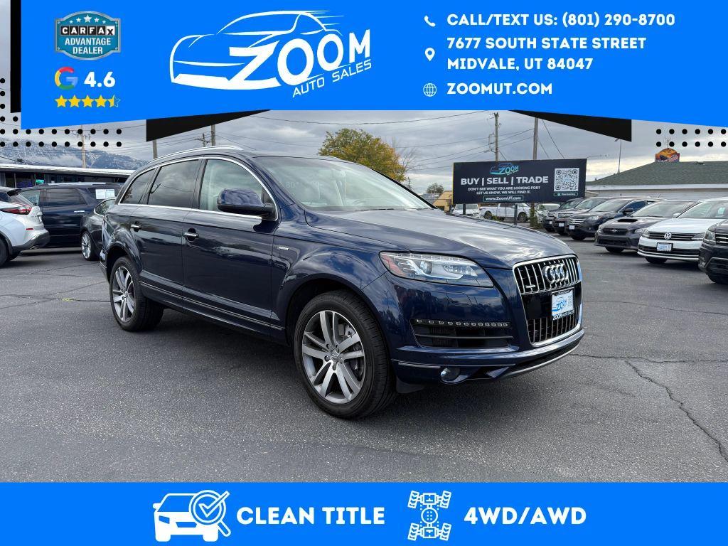 used 2015 Audi Q7 car, priced at $11,890