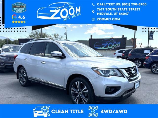 used 2017 Nissan Pathfinder car, priced at $15,490