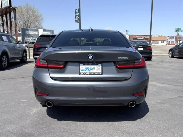used 2019 BMW 330 car, priced at $19,990