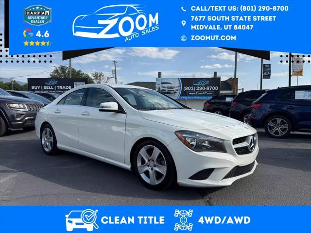 used 2016 Mercedes-Benz CLA-Class car, priced at $12,990