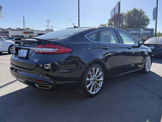 used 2017 Ford Fusion car, priced at $12,990