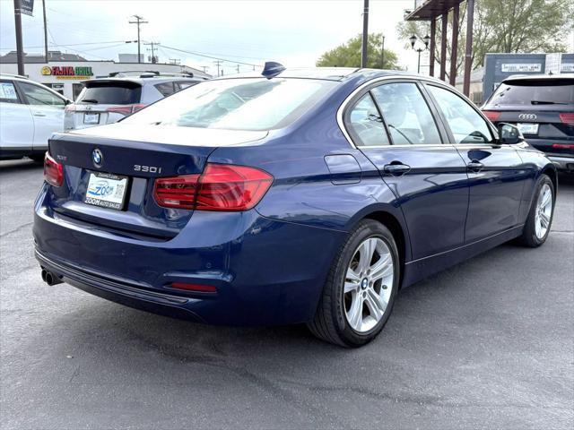 used 2017 BMW 330 car, priced at $14,190