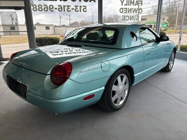 used 2002 Ford Thunderbird car, priced at $14,995
