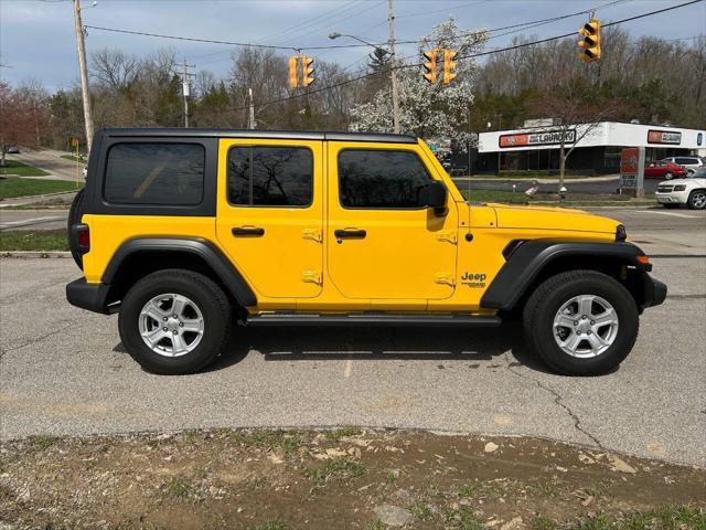 used 2020 Jeep Wrangler Unlimited car, priced at $22,995