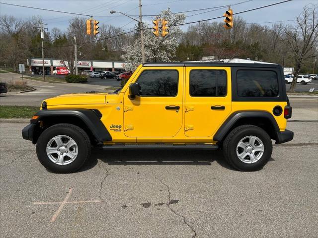 used 2020 Jeep Wrangler Unlimited car, priced at $22,995