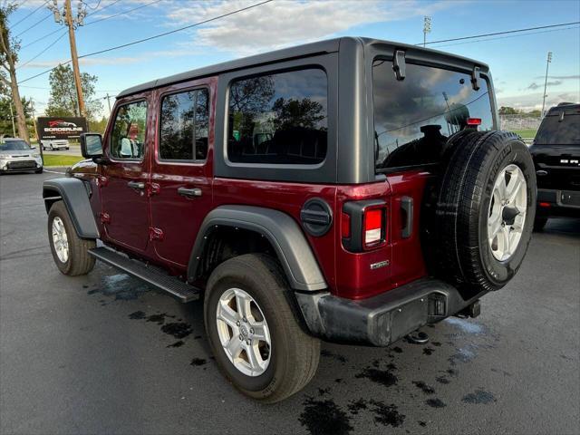 used 2021 Jeep Wrangler Unlimited car, priced at $32,695