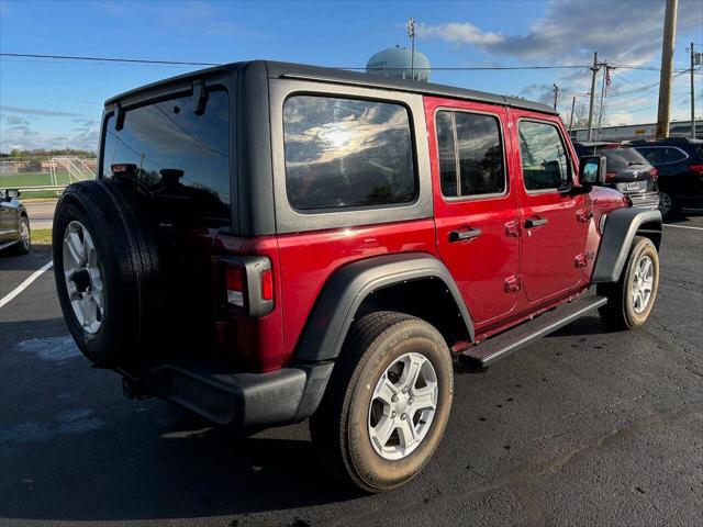 used 2021 Jeep Wrangler Unlimited car, priced at $32,695