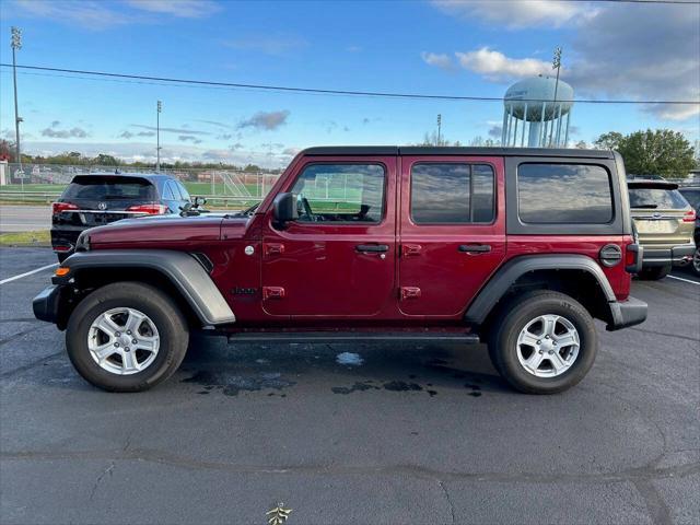 used 2021 Jeep Wrangler Unlimited car, priced at $32,695