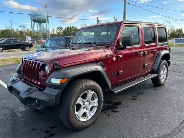 used 2021 Jeep Wrangler Unlimited car, priced at $32,695