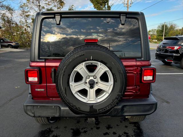 used 2021 Jeep Wrangler Unlimited car, priced at $32,695