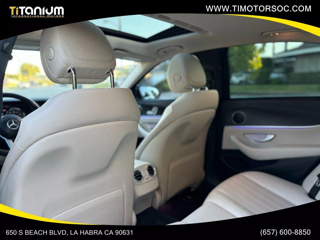 used 2020 Mercedes-Benz E-Class car, priced at $20,999