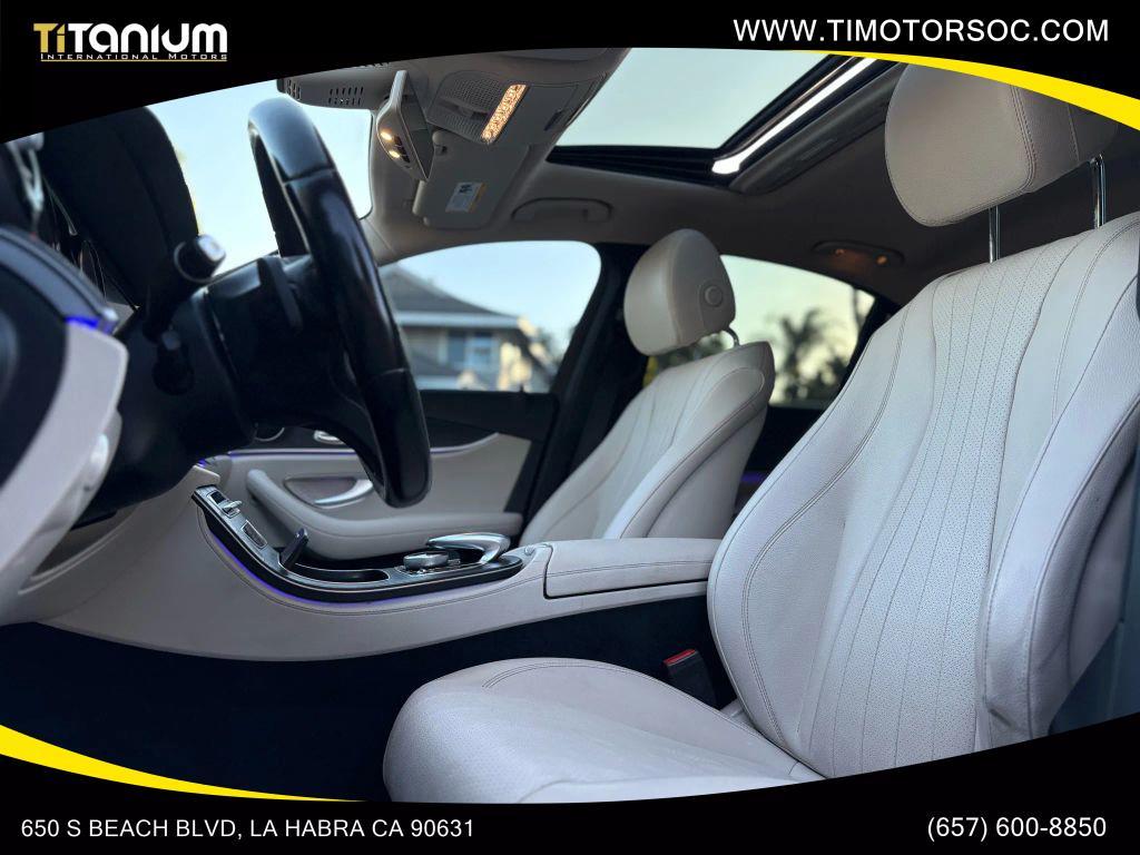 used 2020 Mercedes-Benz E-Class car, priced at $20,999