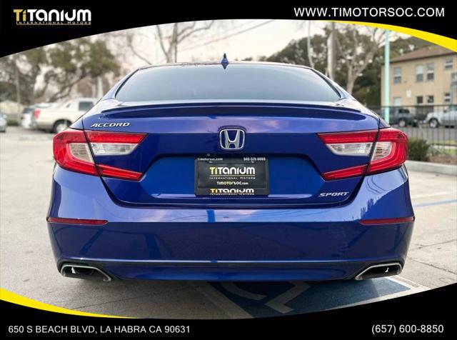 used 2018 Honda Accord car, priced at $18,990