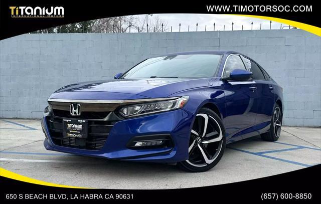 used 2018 Honda Accord car, priced at $18,990