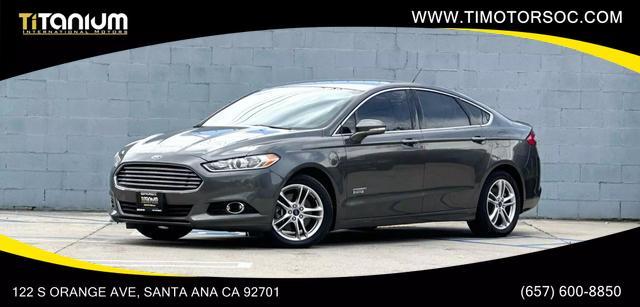 used 2016 Ford Fusion Energi car, priced at $9,990