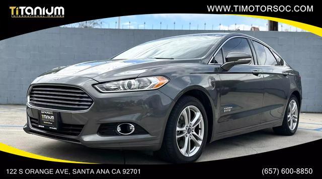 used 2016 Ford Fusion Energi car, priced at $9,990