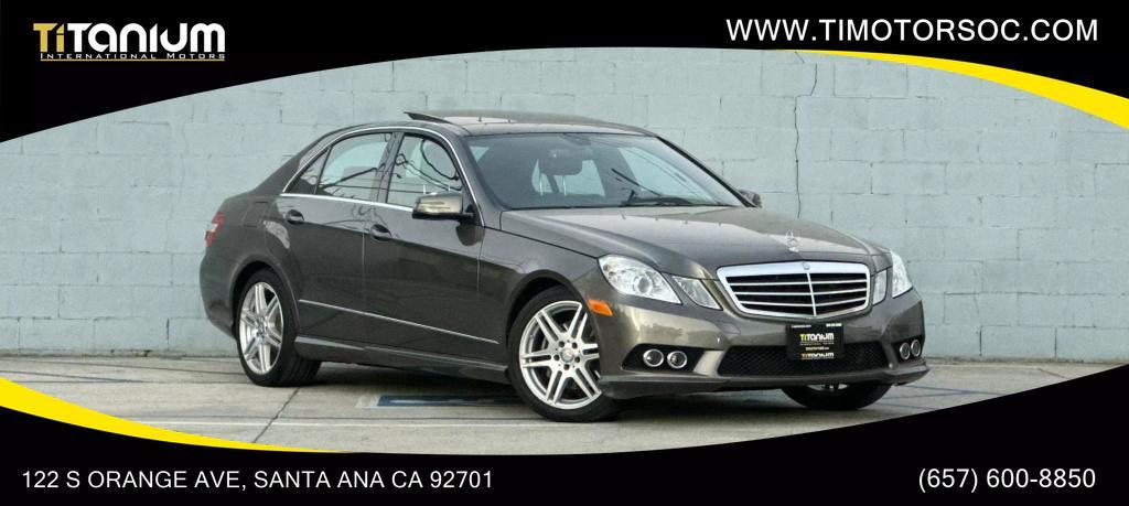 used 2010 Mercedes-Benz E-Class car, priced at $13,390