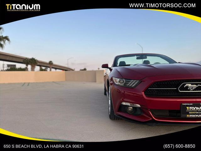 used 2015 Ford Mustang car, priced at $16,990