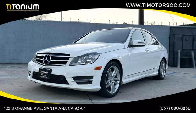 used 2014 Mercedes-Benz C-Class car, priced at $10,990