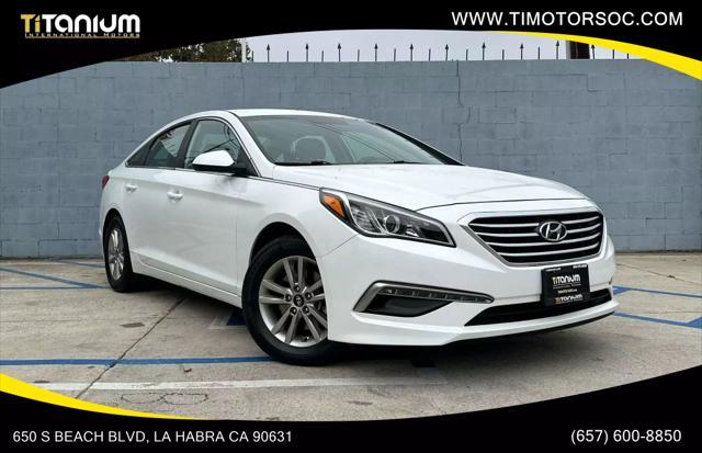 used 2015 Hyundai Sonata car, priced at $9,490