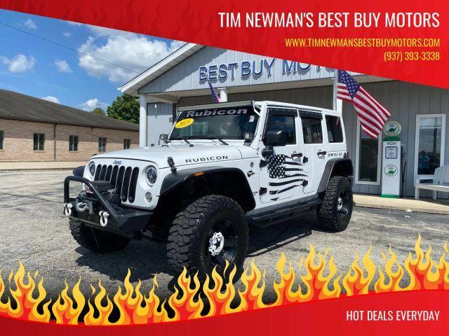 used 2015 Jeep Wrangler Unlimited car, priced at $21,995