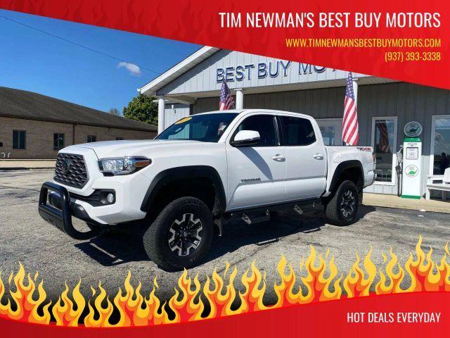 used 2021 Toyota Tacoma car, priced at $34,995