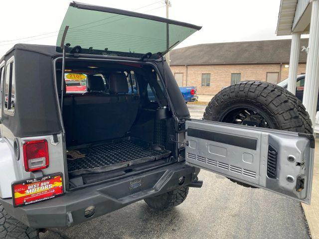 used 2015 Jeep Wrangler Unlimited car, priced at $14,995