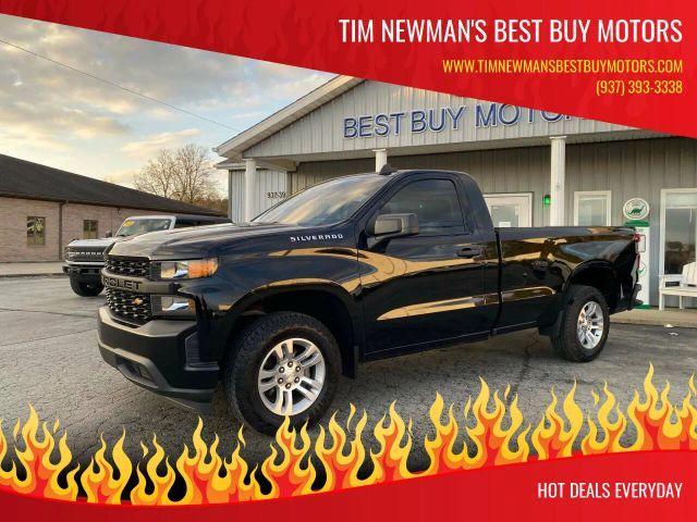 used 2021 Chevrolet Silverado 1500 car, priced at $20,995