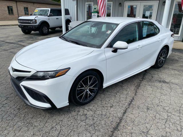 used 2021 Toyota Camry car, priced at $18,495
