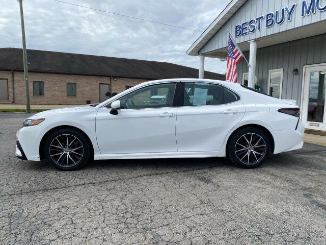 used 2021 Toyota Camry car, priced at $18,495