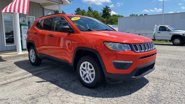 used 2020 Jeep Compass car, priced at $16,995