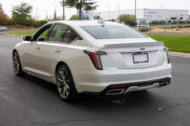 new 2025 Cadillac CT5 car, priced at $54,615