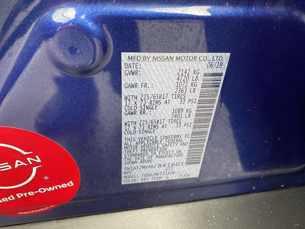 used 2019 Nissan Rogue car, priced at $14,000