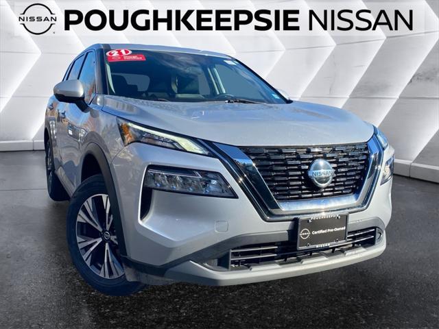 used 2021 Nissan Rogue car, priced at $22,500