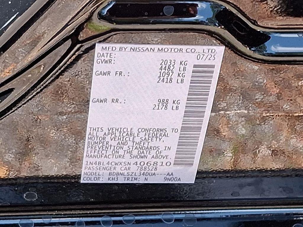 new 2025 Nissan Altima car, priced at $30,922