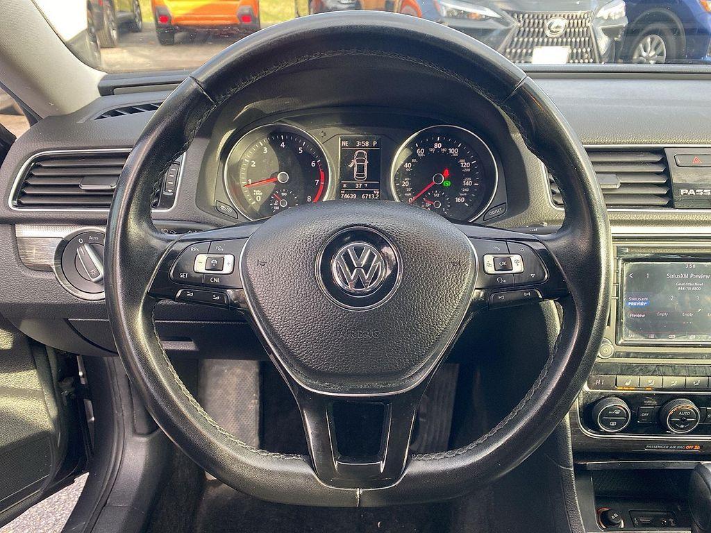 used 2018 Volkswagen Passat car, priced at $13,500