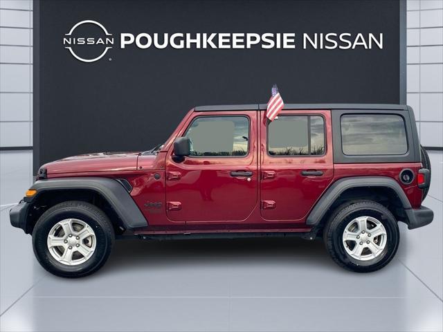 used 2021 Jeep Wrangler Unlimited car, priced at $24,980