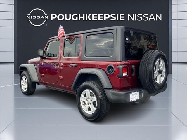 used 2021 Jeep Wrangler Unlimited car, priced at $24,980