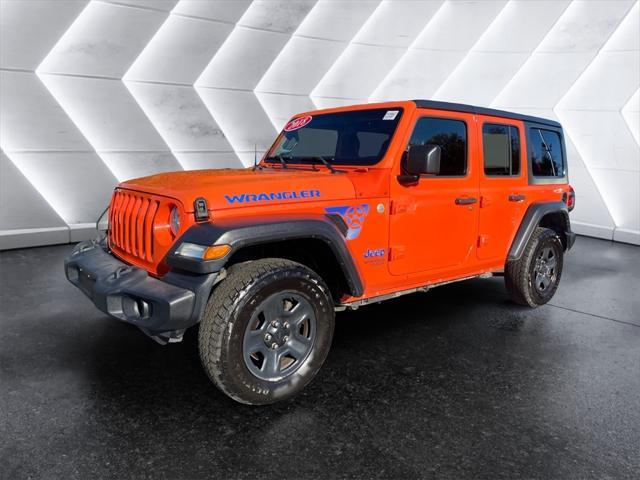 used 2018 Jeep Wrangler Unlimited car, priced at $19,500